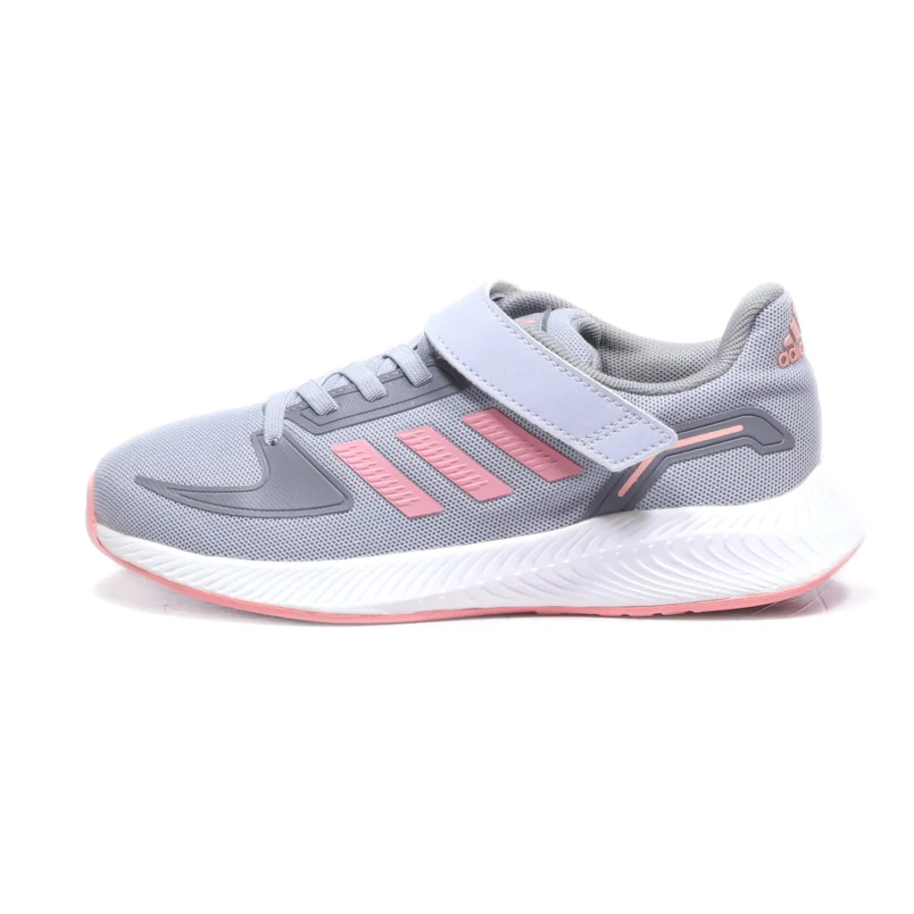 Adidas Run Falcon 2.0 Sport Shoes Fabric Grey Colour For Kids