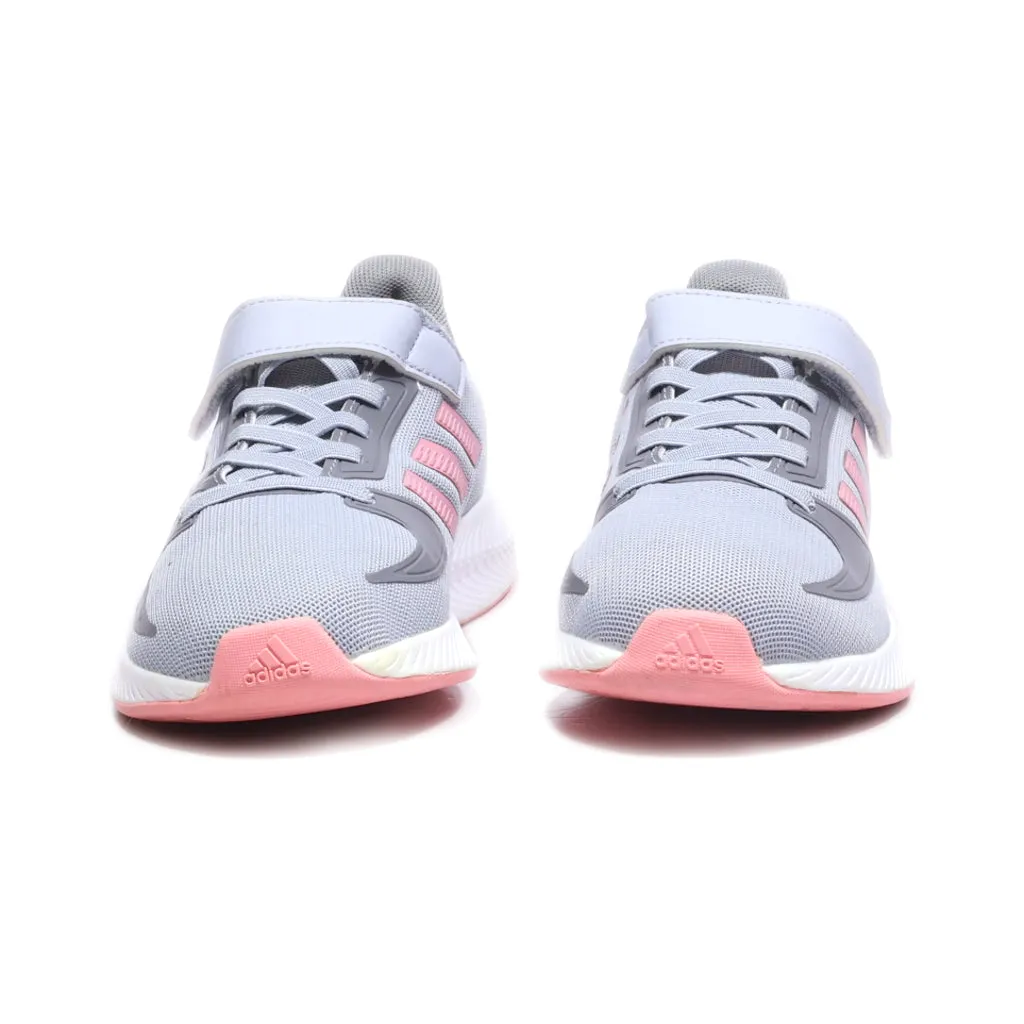 Adidas Run Falcon 2.0 Sport Shoes Fabric Grey Colour For Kids