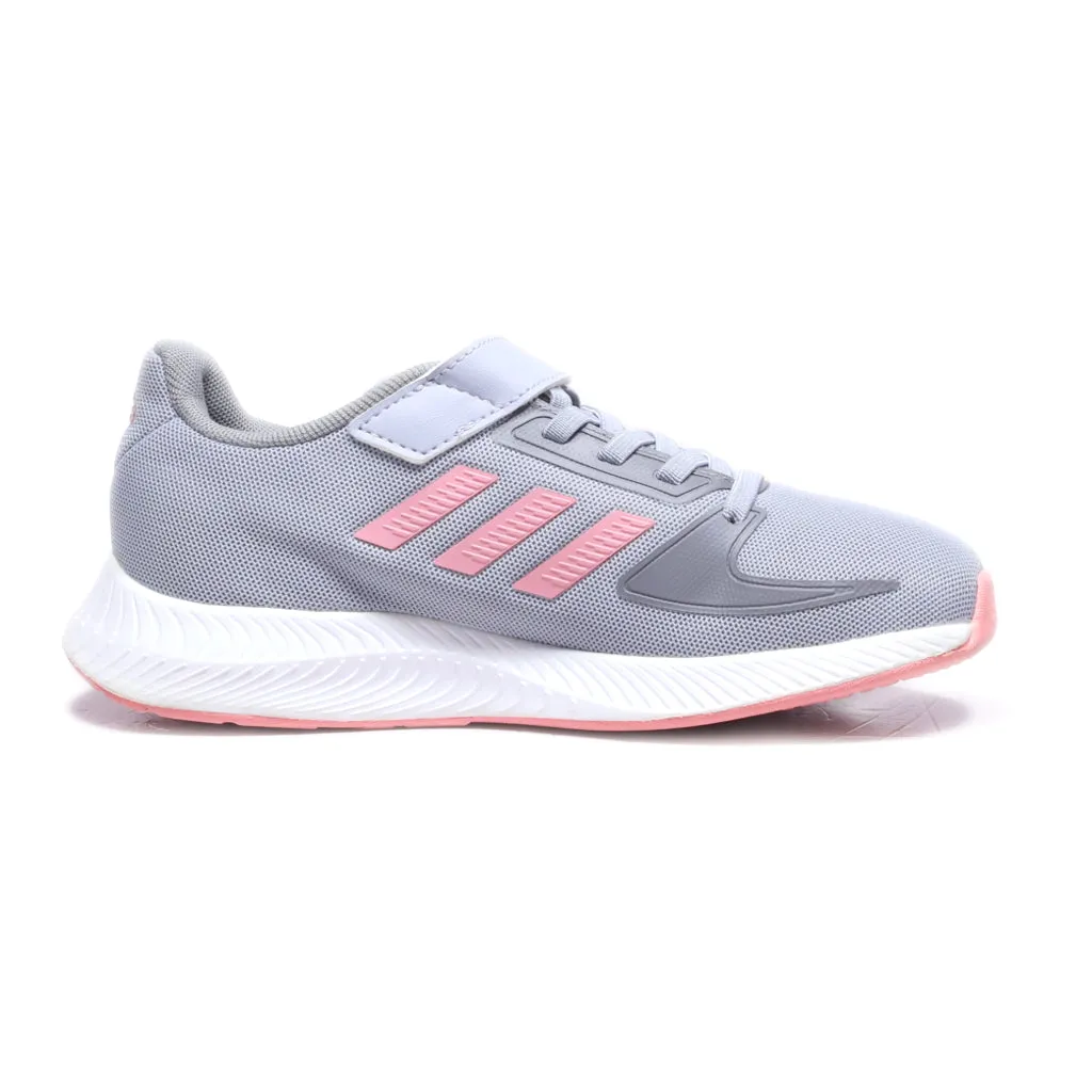 Adidas Run Falcon 2.0 Sport Shoes Fabric Grey Colour For Kids
