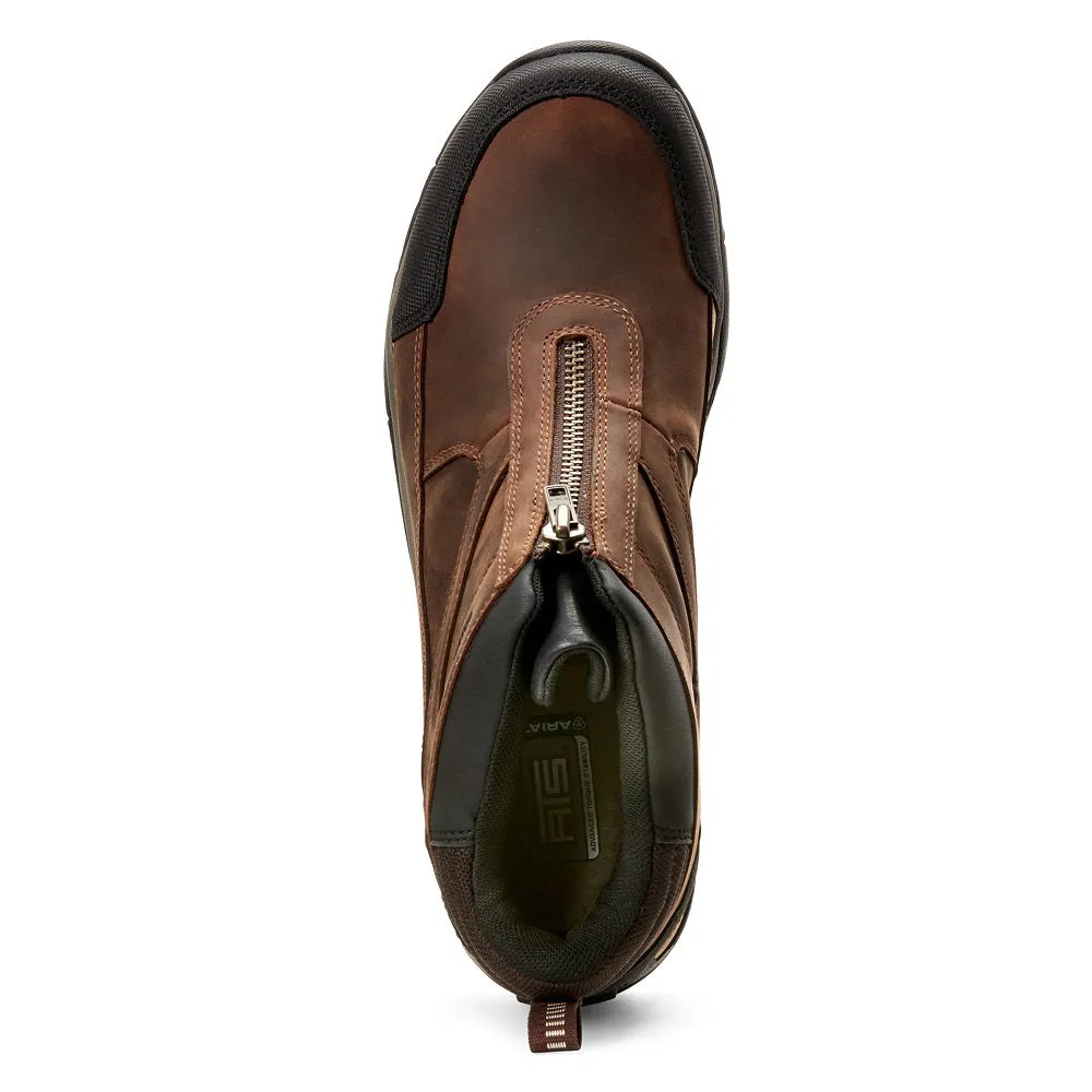 Ariat Mens Telluride Zip H2O Copper D Width