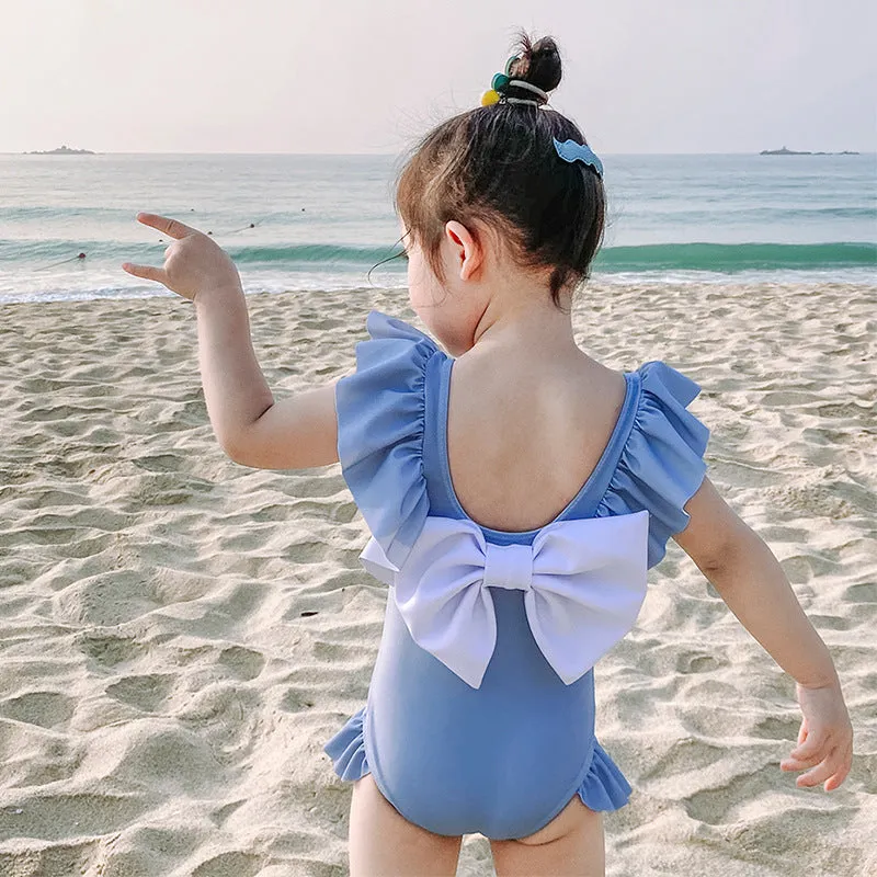 Baby Girls' One-Piece Swimwear