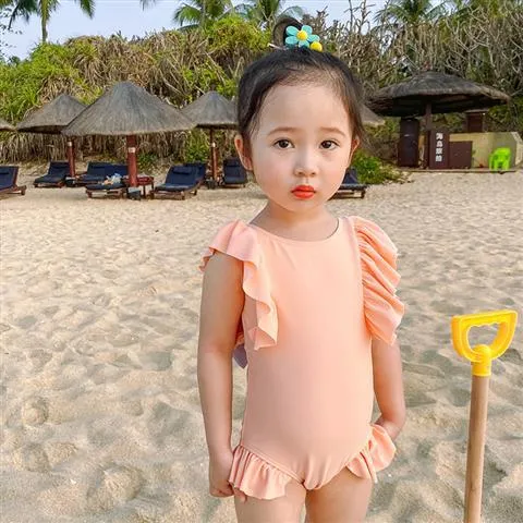Baby Girls' One-Piece Swimwear