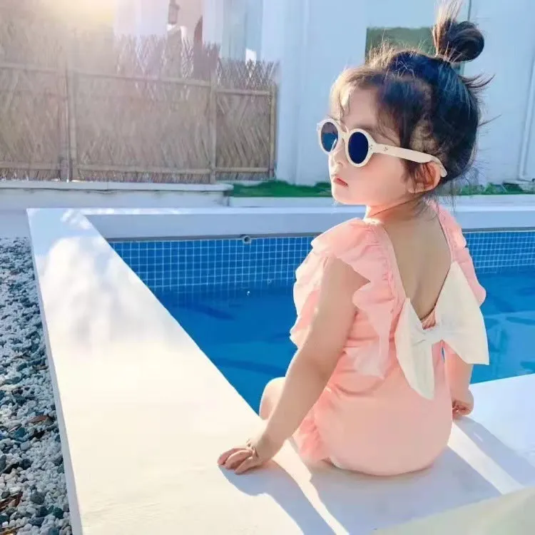 Baby Girls' One-Piece Swimwear