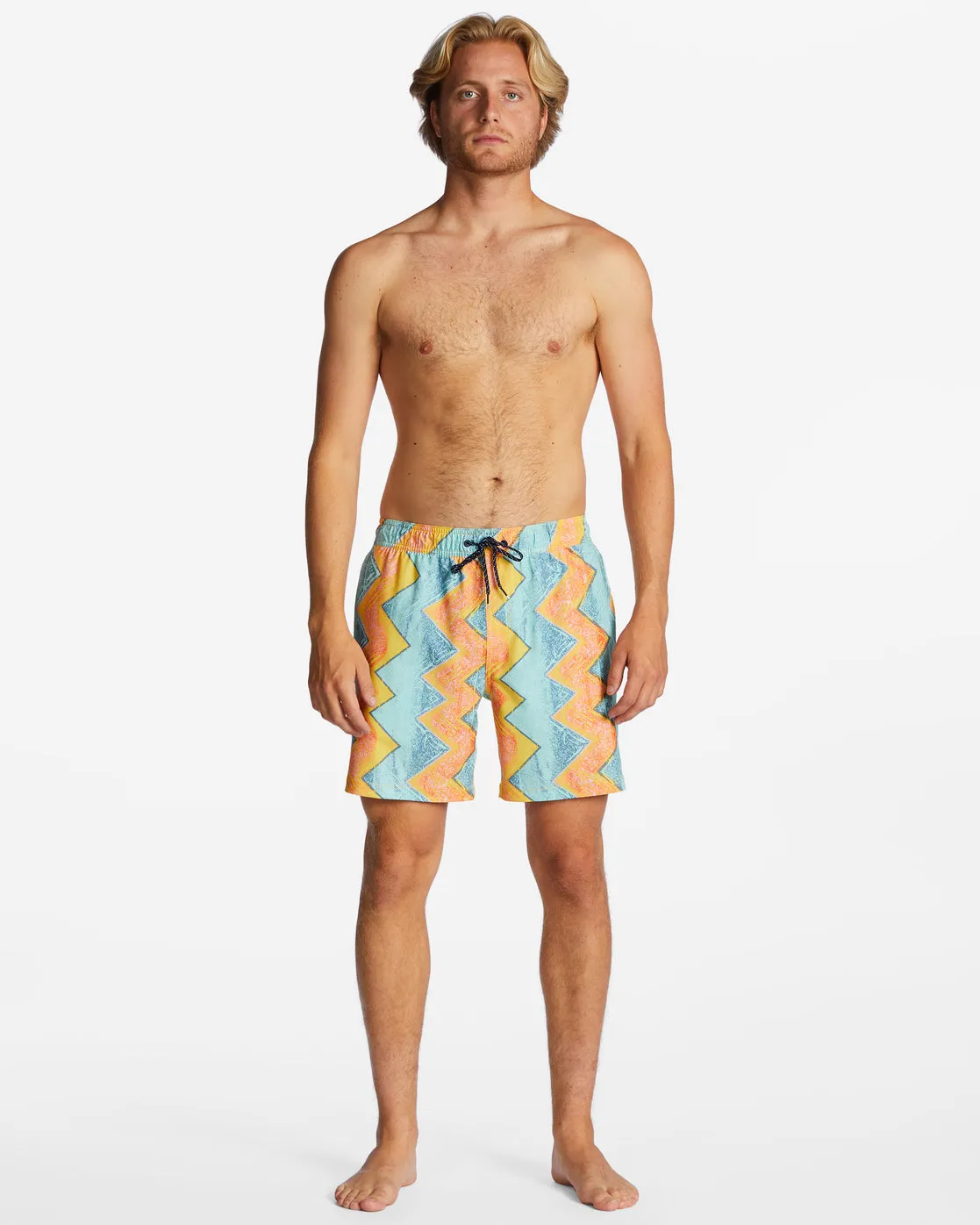 Billabong Mens Sundays Layback Elastic Boardshorts
