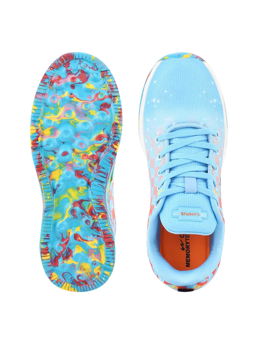 CAMP-BOOTH CH Blue Child Running Shoes