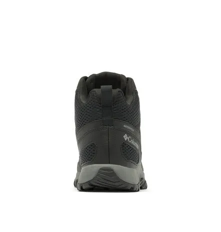 Columbia Men's Granite Trail Waterproof Hiking Boot -  Black, Ti Grey Steel