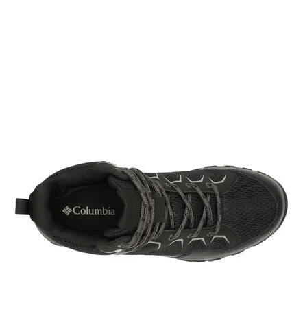 Columbia Men's Granite Trail Waterproof Hiking Boot -  Black, Ti Grey Steel
