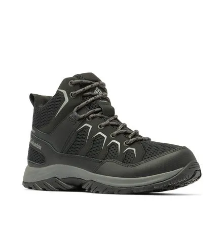 Columbia Men's Granite Trail Waterproof Hiking Boot -  Black, Ti Grey Steel