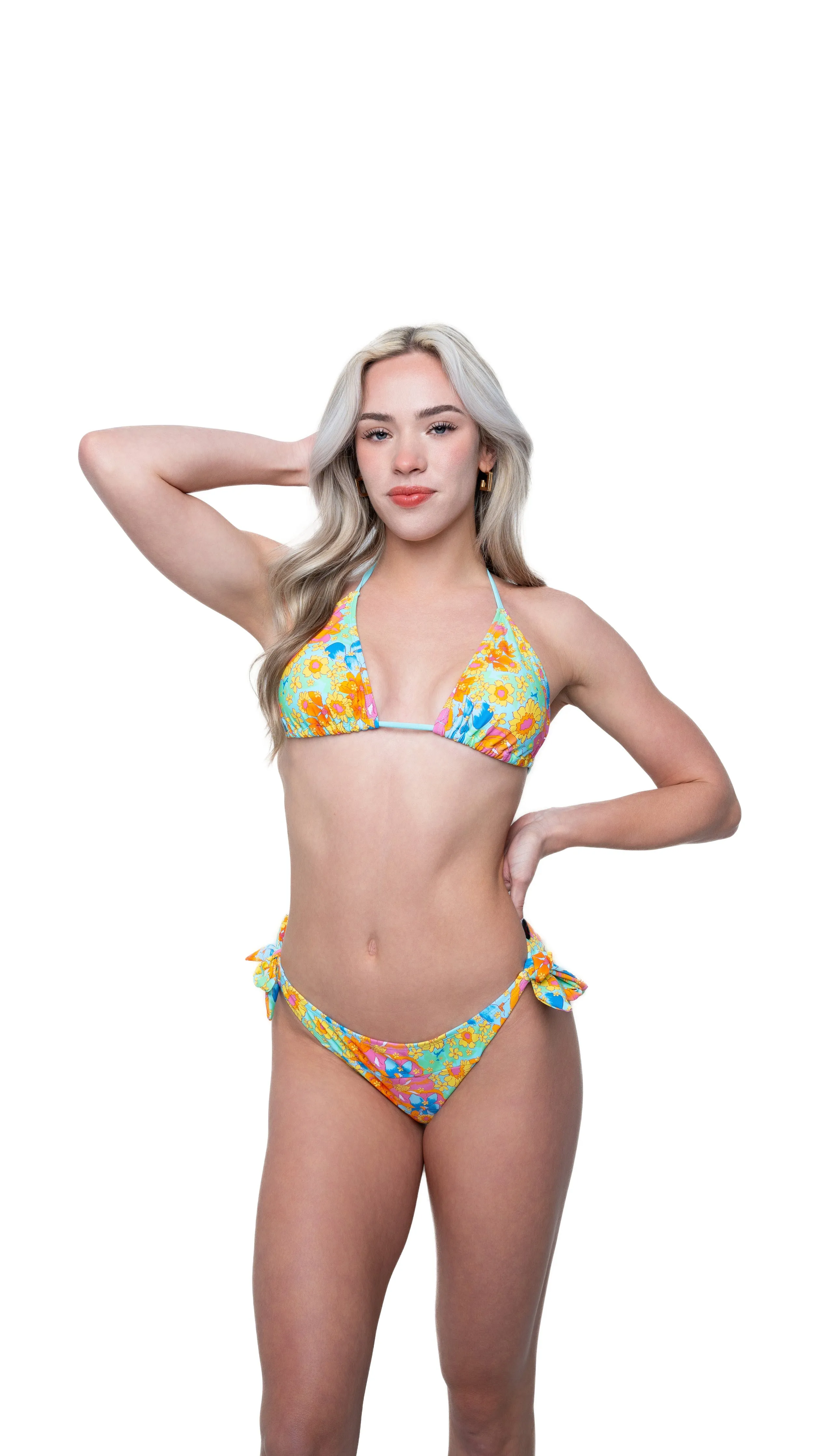 Daisy Carnival Slide Triangle top