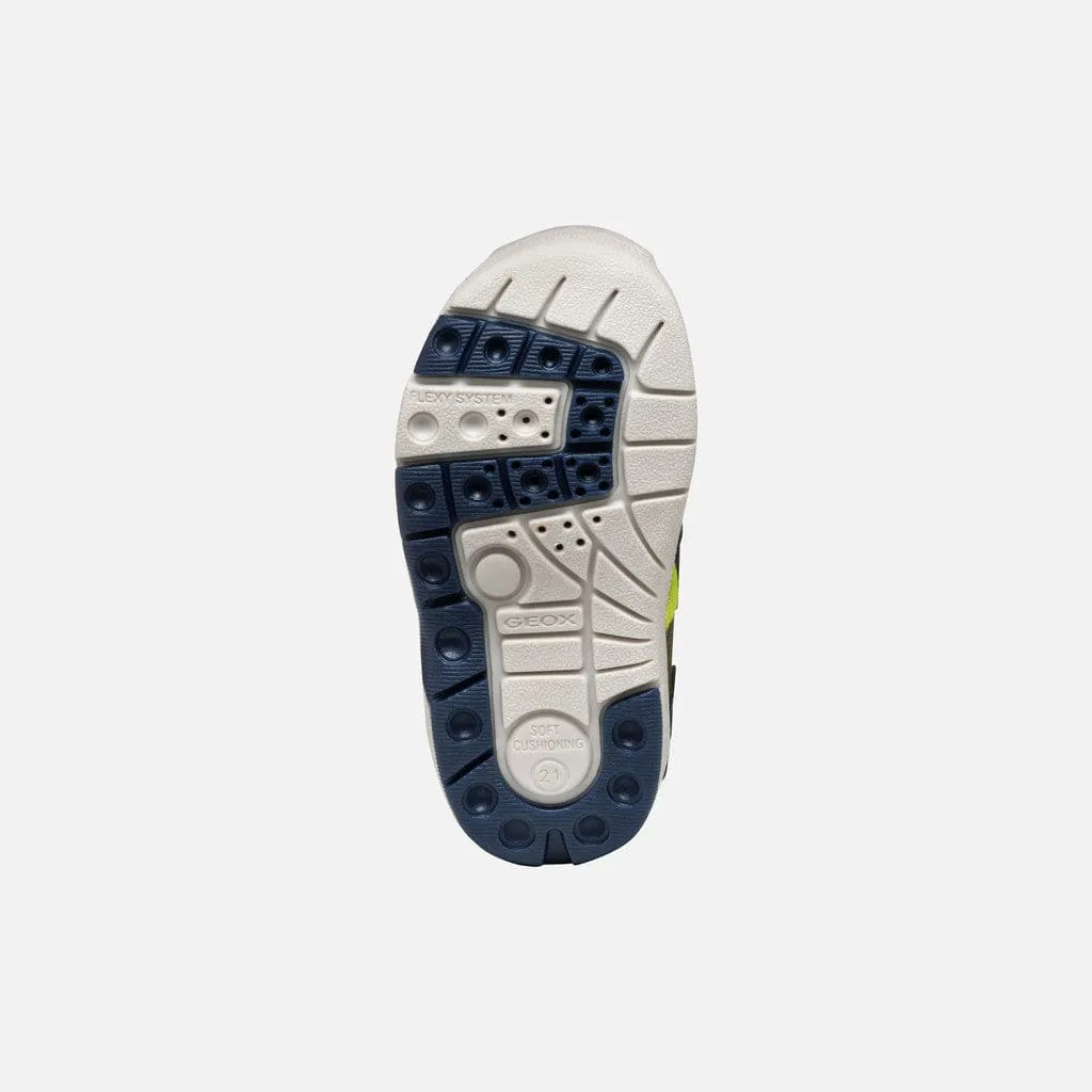 GEOX Toddler Multy Closed toe Sandals Pistachio/Navy