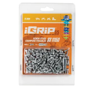 Igrip Shouldered Tire Studs 11MM 150Pk - 02-01122