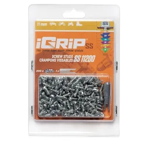 Igrip Shouldered Tire Studs 11MM 200Pk - 02-01123