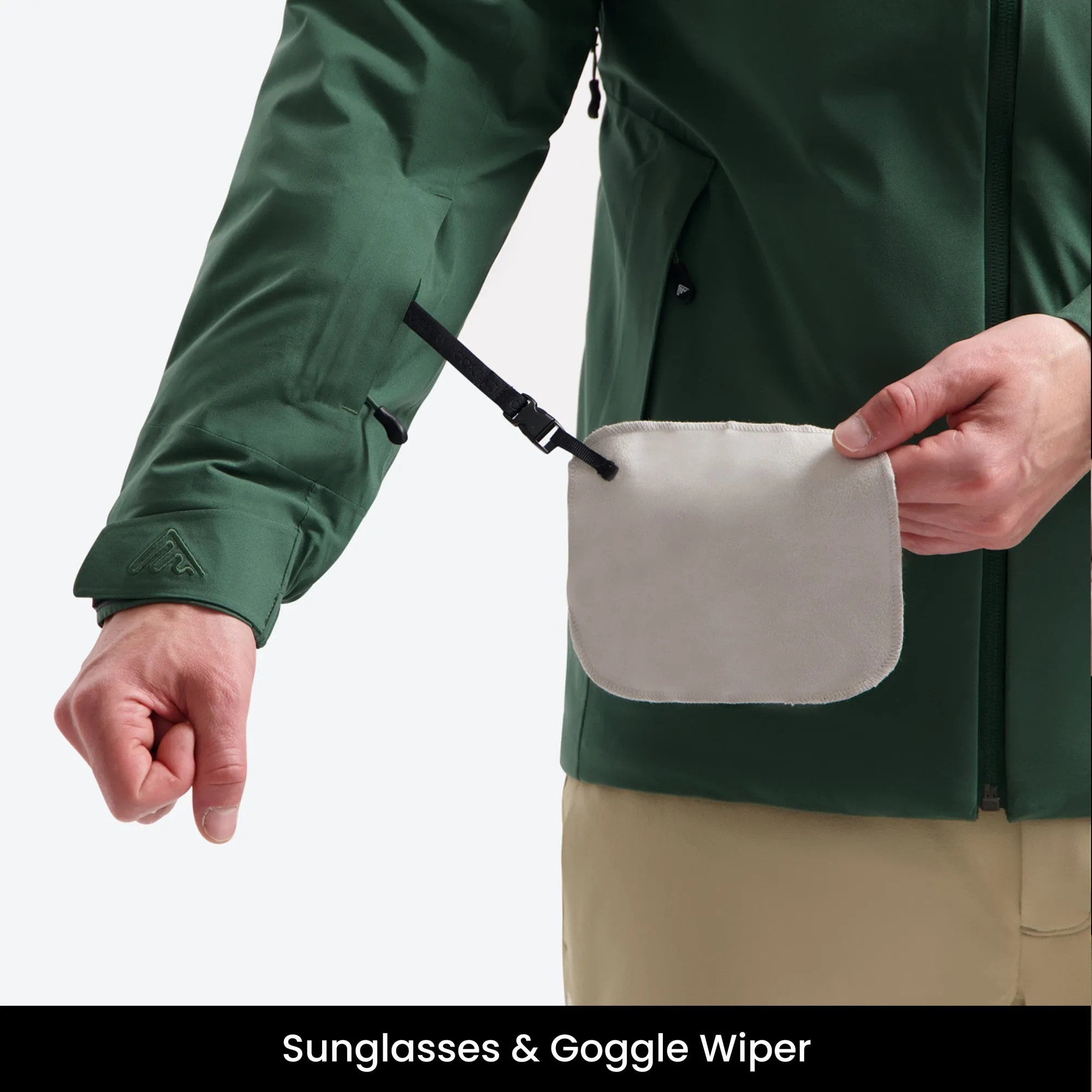Insulated Hardshell Jacket Dark Green | Men