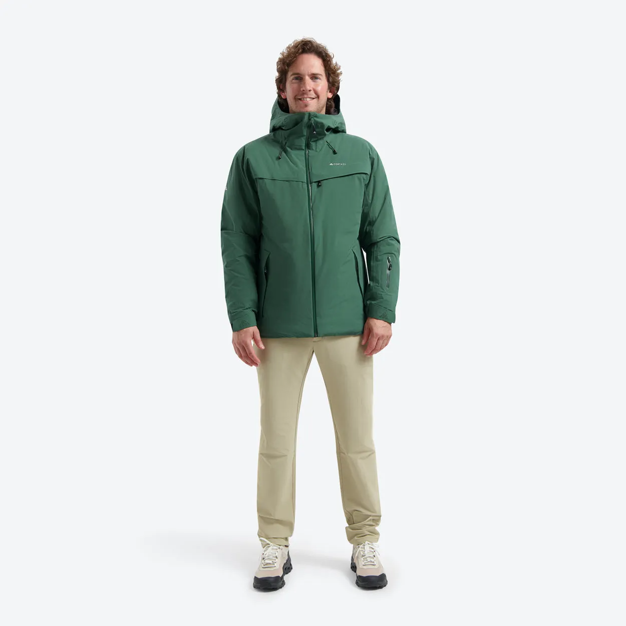 Insulated Hardshell Jacket Dark Green | Men