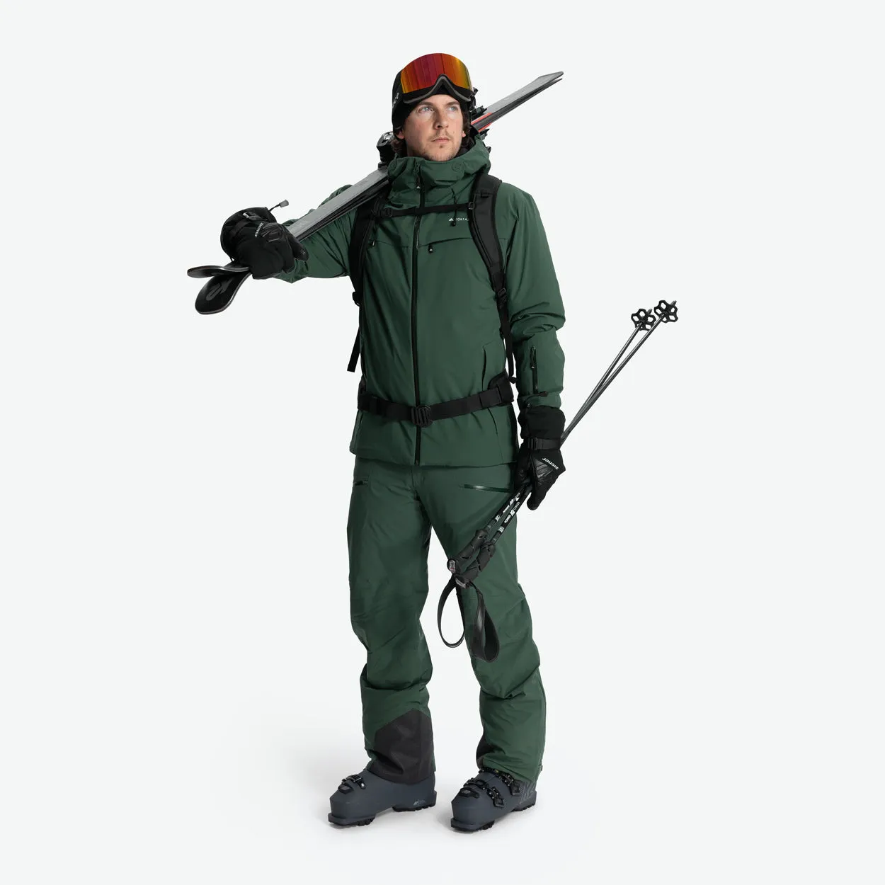 Insulated Hardshell Jacket Dark Green | Men