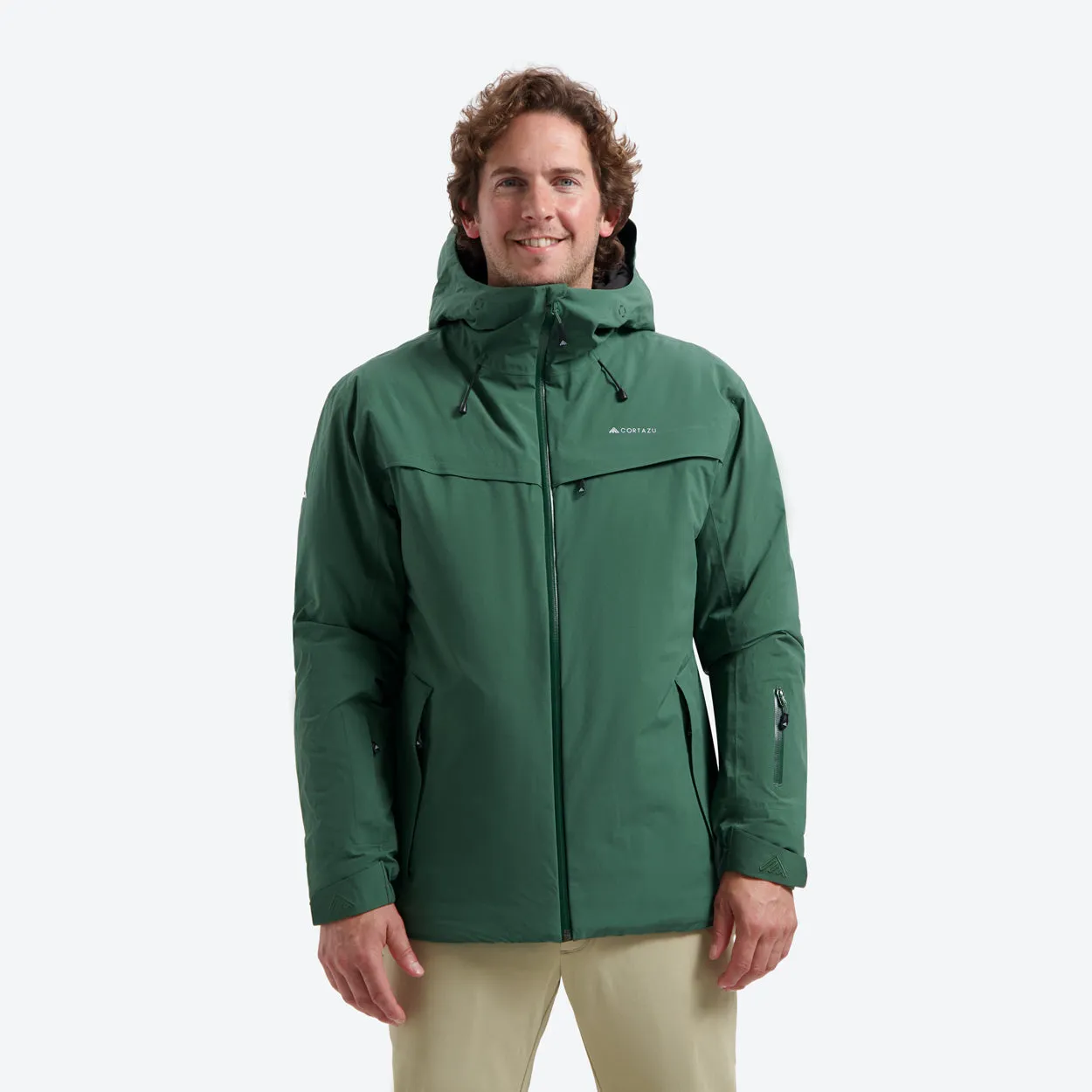 Insulated Hardshell Jacket Dark Green | Men
