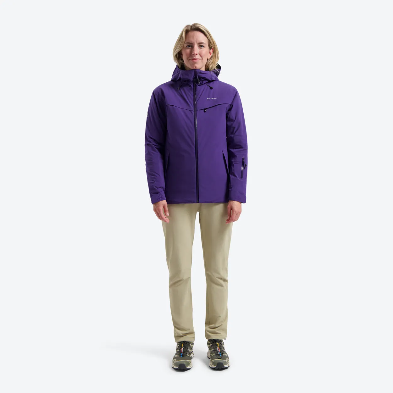 Insulated Hardshell Jacket Purple | Women