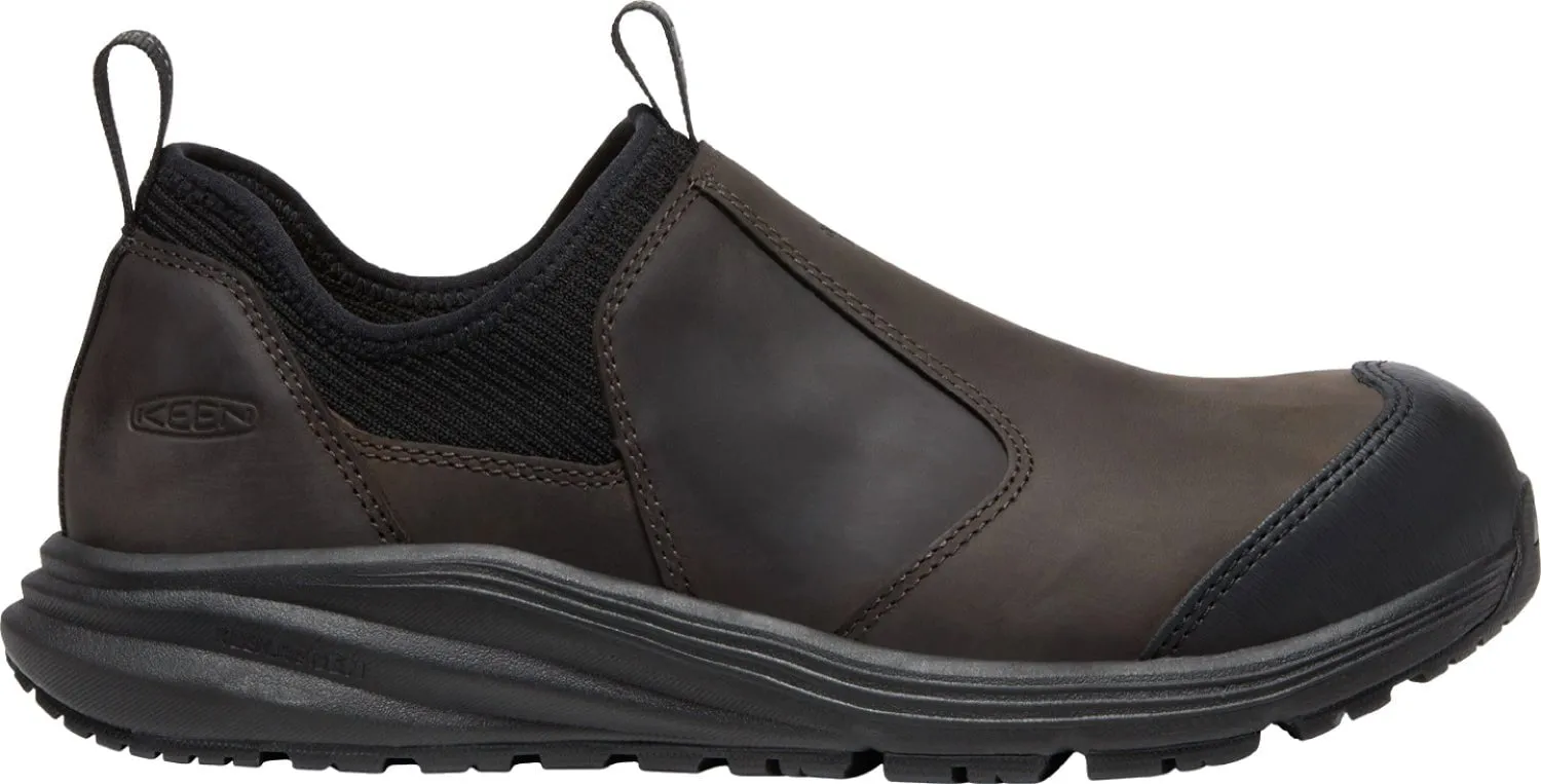 Keen Utility Mens Vista Energy Shift ESD Coffee Bean/Black Mesh Work Shoes