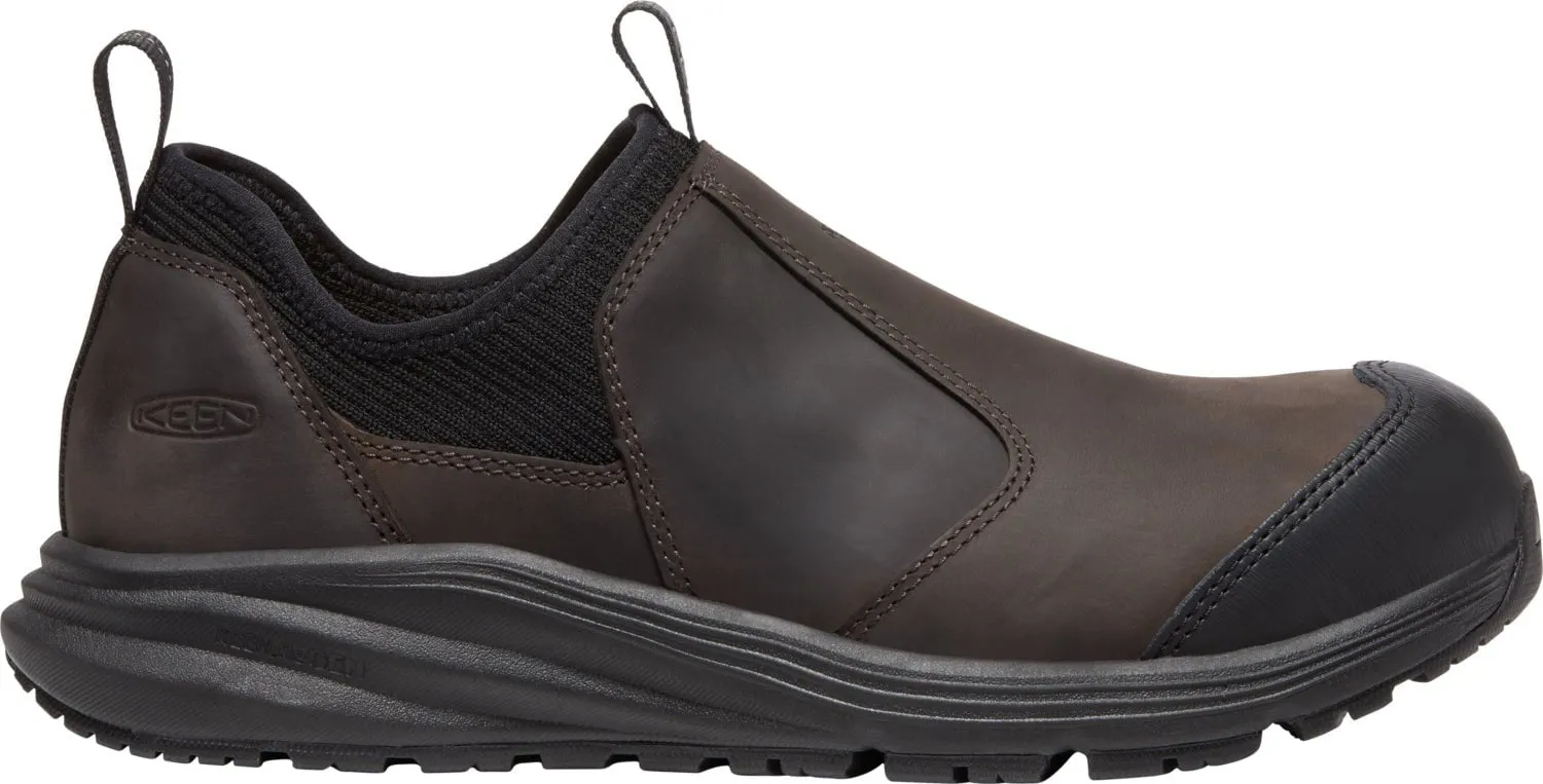Keen Utility Mens Vista Energy Shift ESD Coffee Bean/Black Mesh Work Shoes