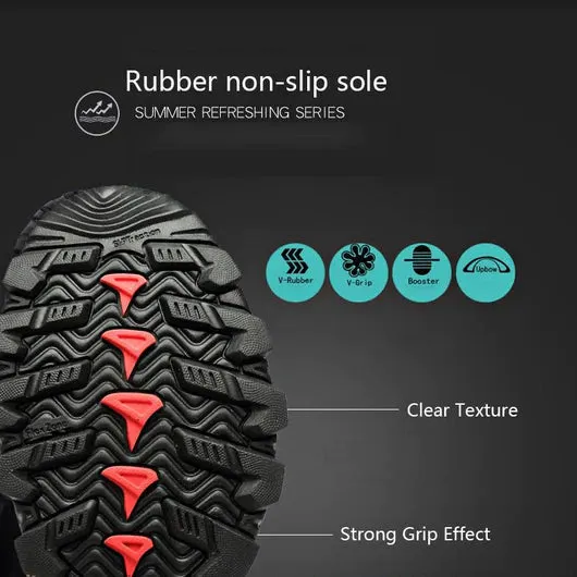 Lace-up Men's Beach Breathing Quick-drying Water Shoes