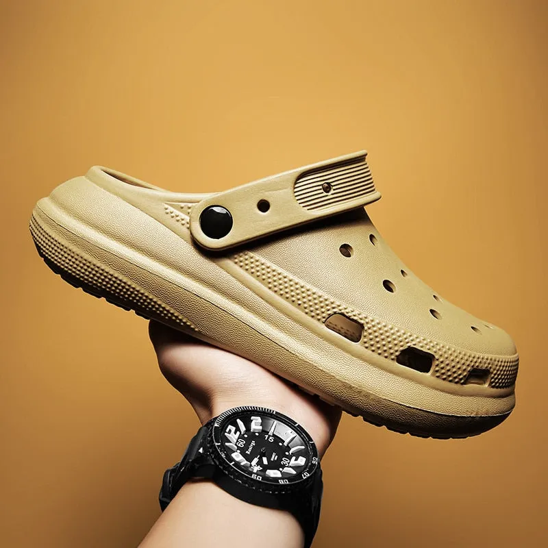 Men's breathable leisure sandals/garden shoes