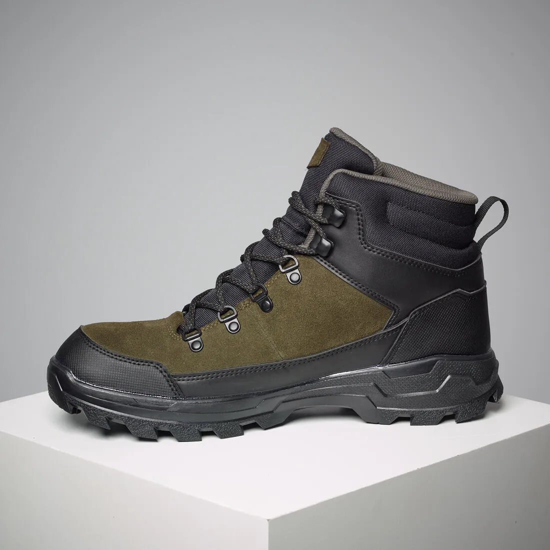 Men’s Waterproof Durable Walking Boots Crosshunt 100 Resist - Outdoor Footwear