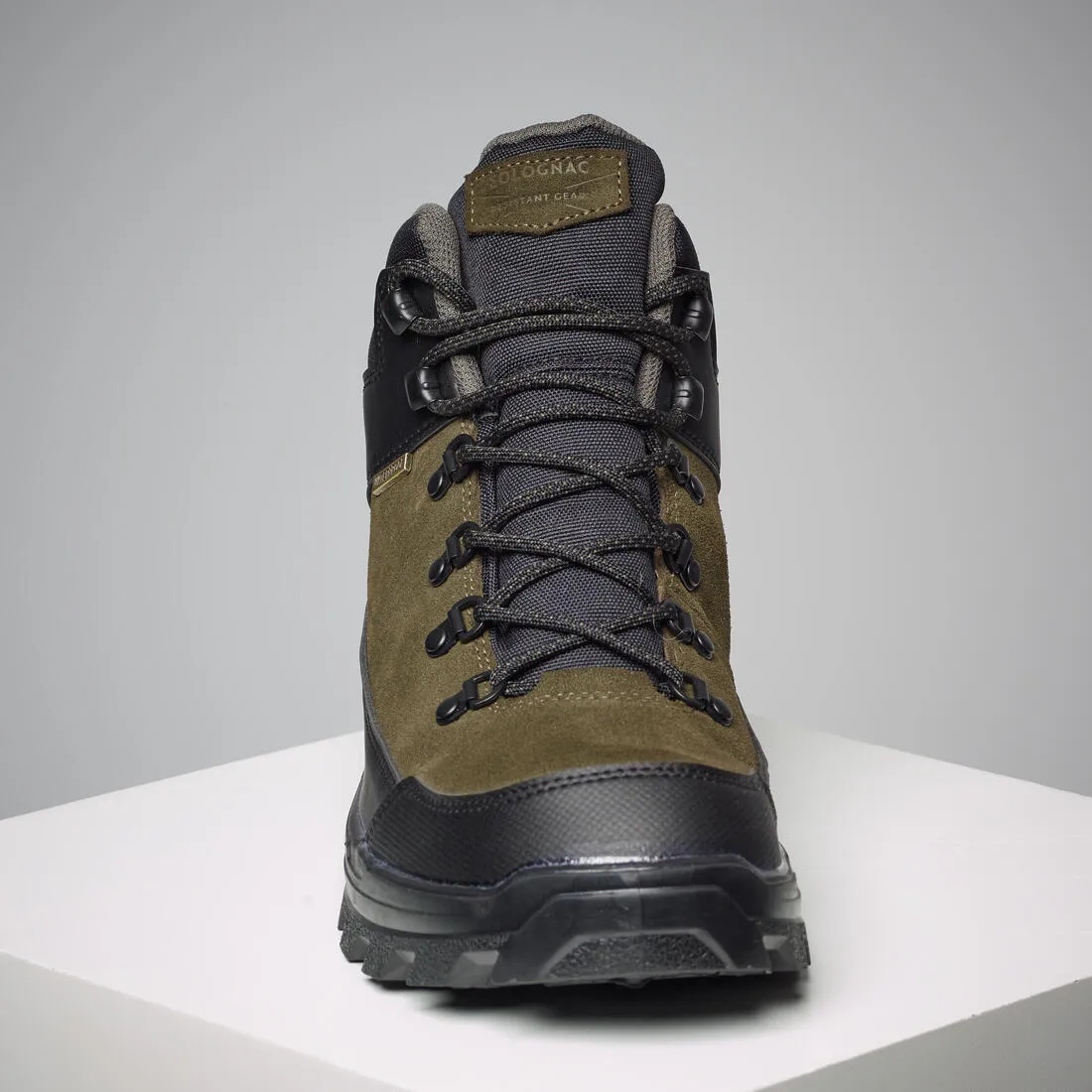 Men’s Waterproof Durable Walking Boots Crosshunt 100 Resist - Outdoor Footwear