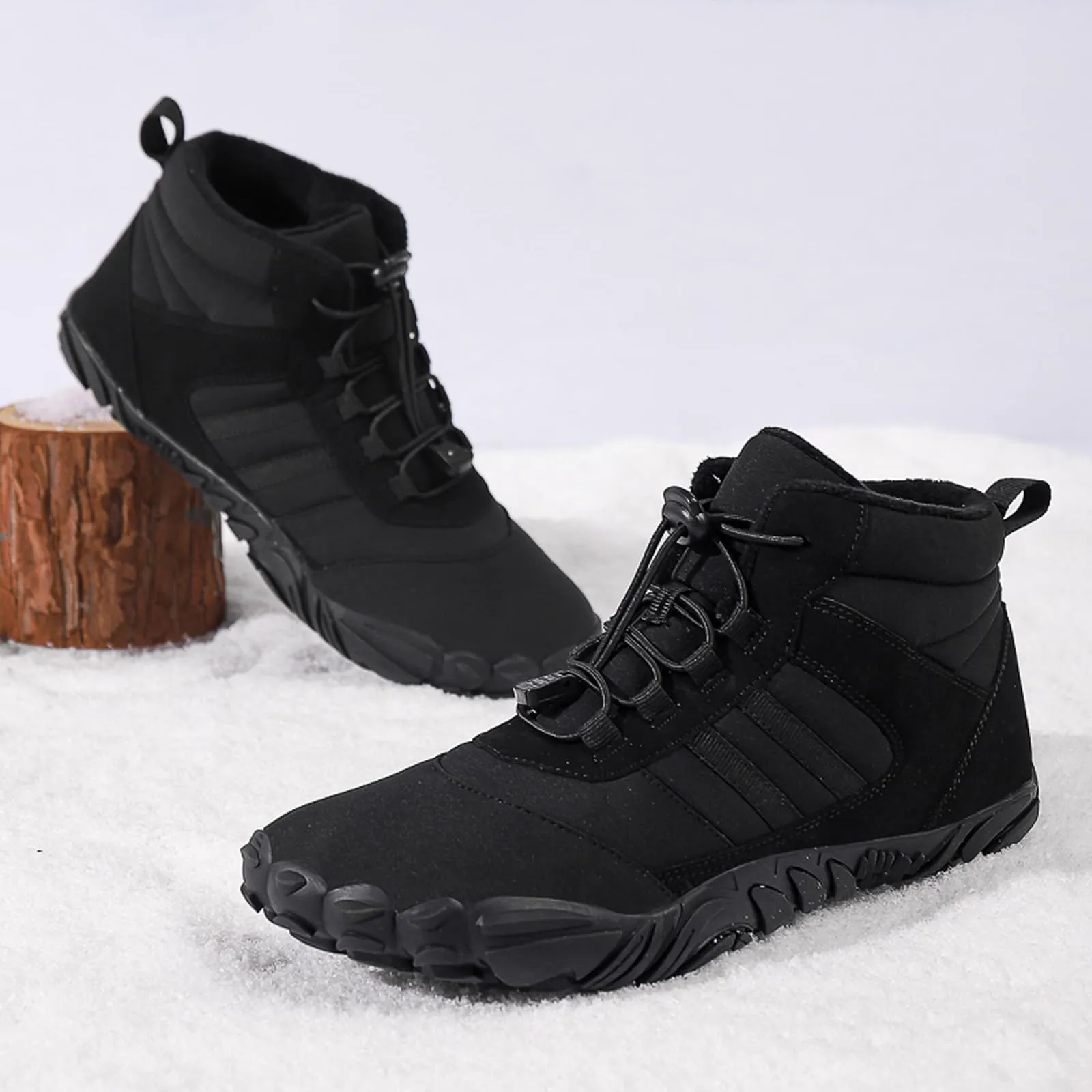 Non-Slip & Waterproof Winter Barefoot Shoes Hiking Shoes Footwear