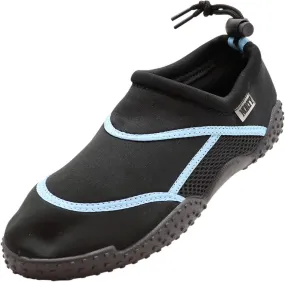 NORTY Big Kids 4-8 Black/Blue 2 Watershoe 39469BK