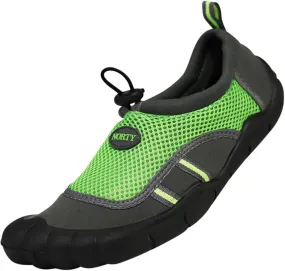 NORTY Big Kids 4-8 Grey-Lime Watershoe C1127BK