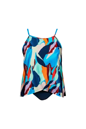 Ocean Front High  Neck Tankini
