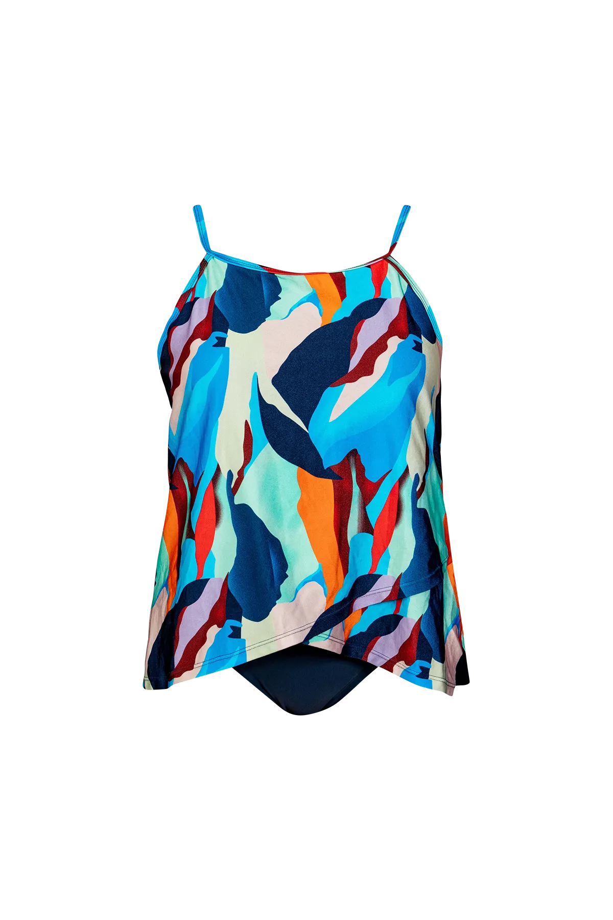 Ocean Front High  Neck Tankini
