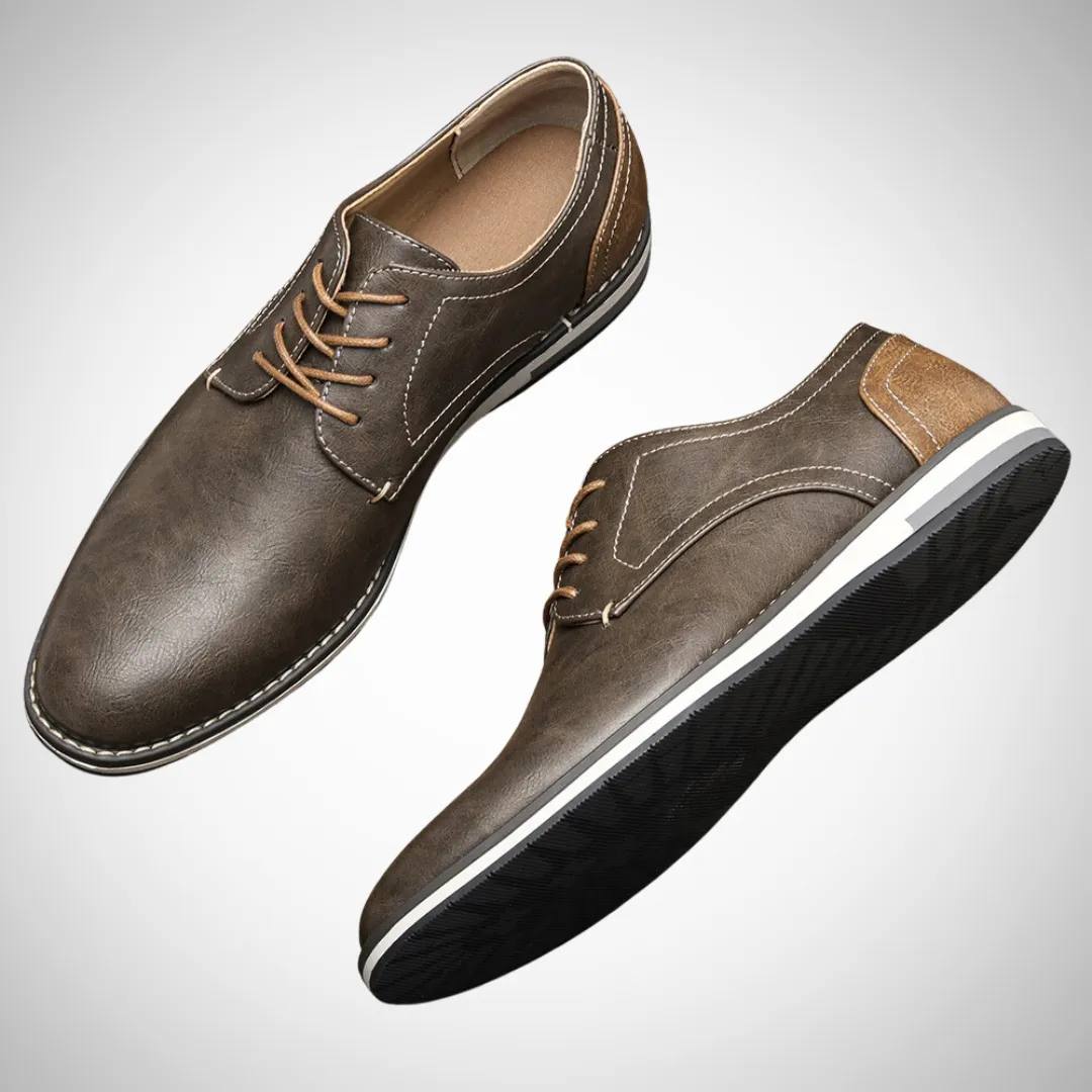 Oswald Vegan Leather Lace-Up Shoe