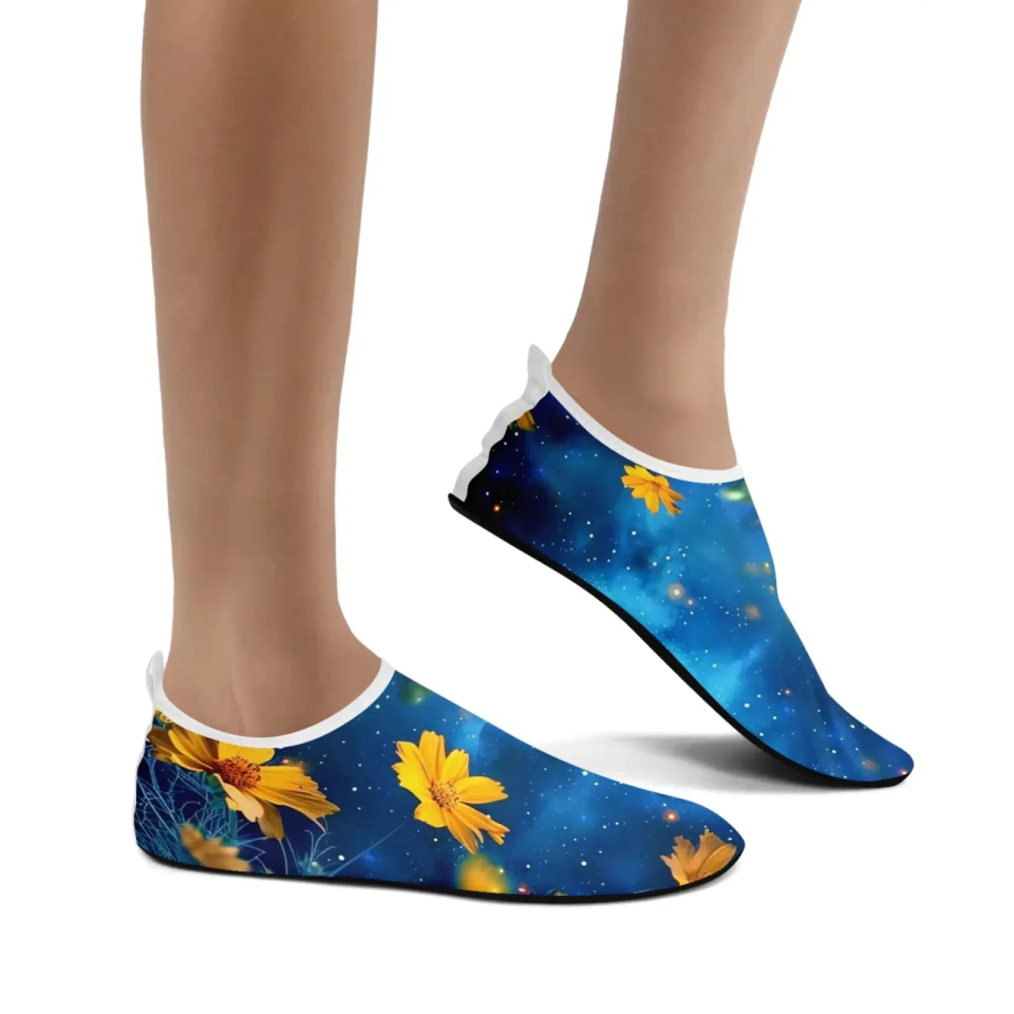 Personalized Summer Fashion Aqua Shoes, Custom Lightweight and Comfort Water Shoes, Stylish Unsiex Shoes