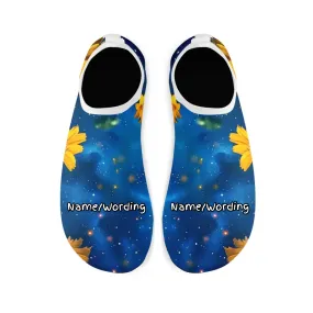 Personalized Summer Fashion Aqua Shoes, Custom Lightweight and Comfort Water Shoes, Stylish Unsiex Shoes