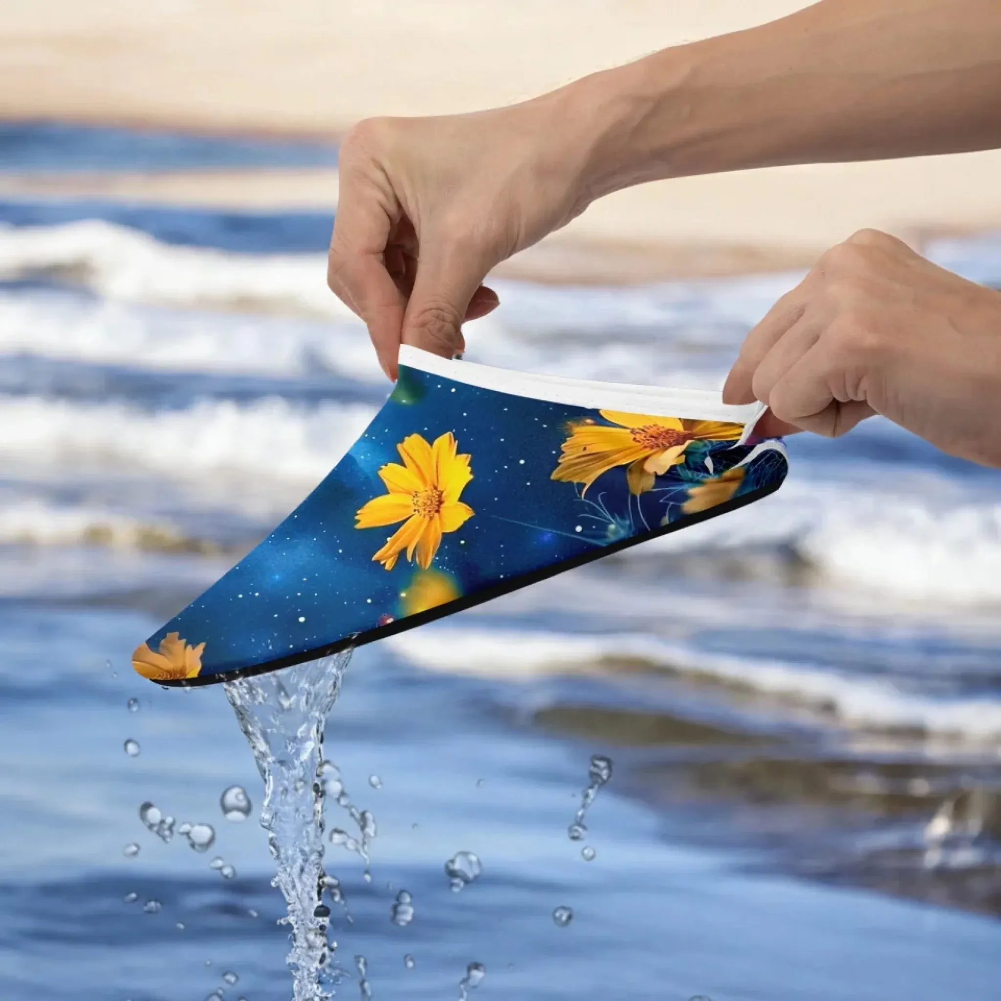 Personalized Summer Fashion Aqua Shoes, Custom Lightweight and Comfort Water Shoes, Stylish Unsiex Shoes