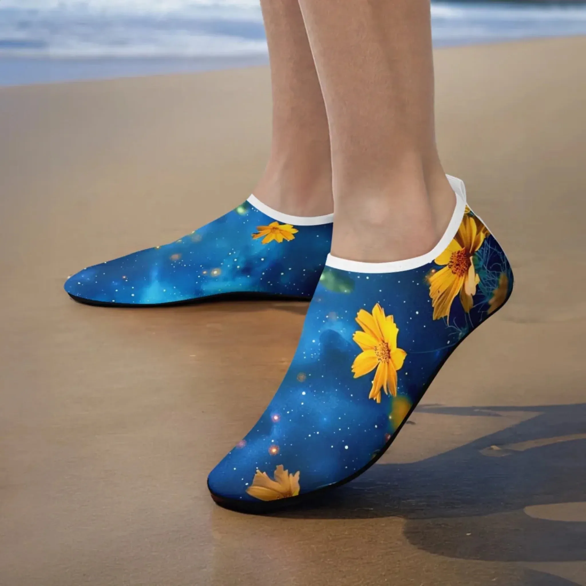Personalized Summer Fashion Aqua Shoes, Custom Lightweight and Comfort Water Shoes, Stylish Unsiex Shoes