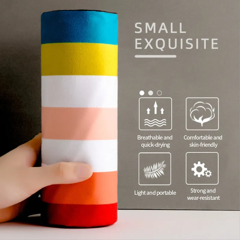 Printed Beach Towel Double-fleece Mircofibre Towel Water Absorbent Quick-drying Sand Resistant Adult Bath Swimming Towel