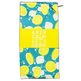 "Keep Calm" High Performance Beach Towel Set of 2