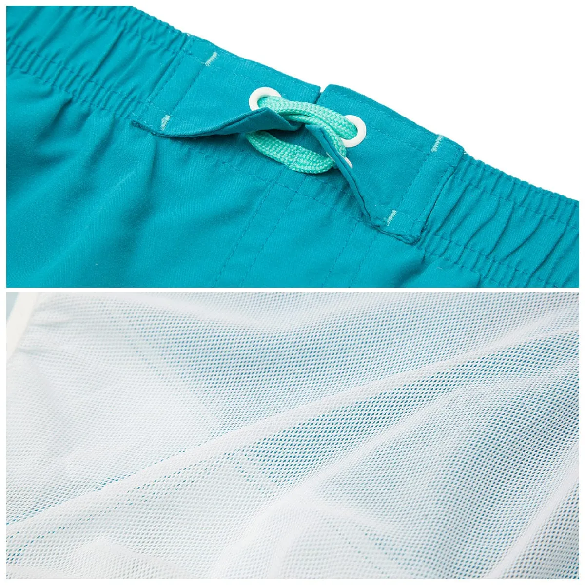 Toddler Boys' Mesh Lined Swim Trunks