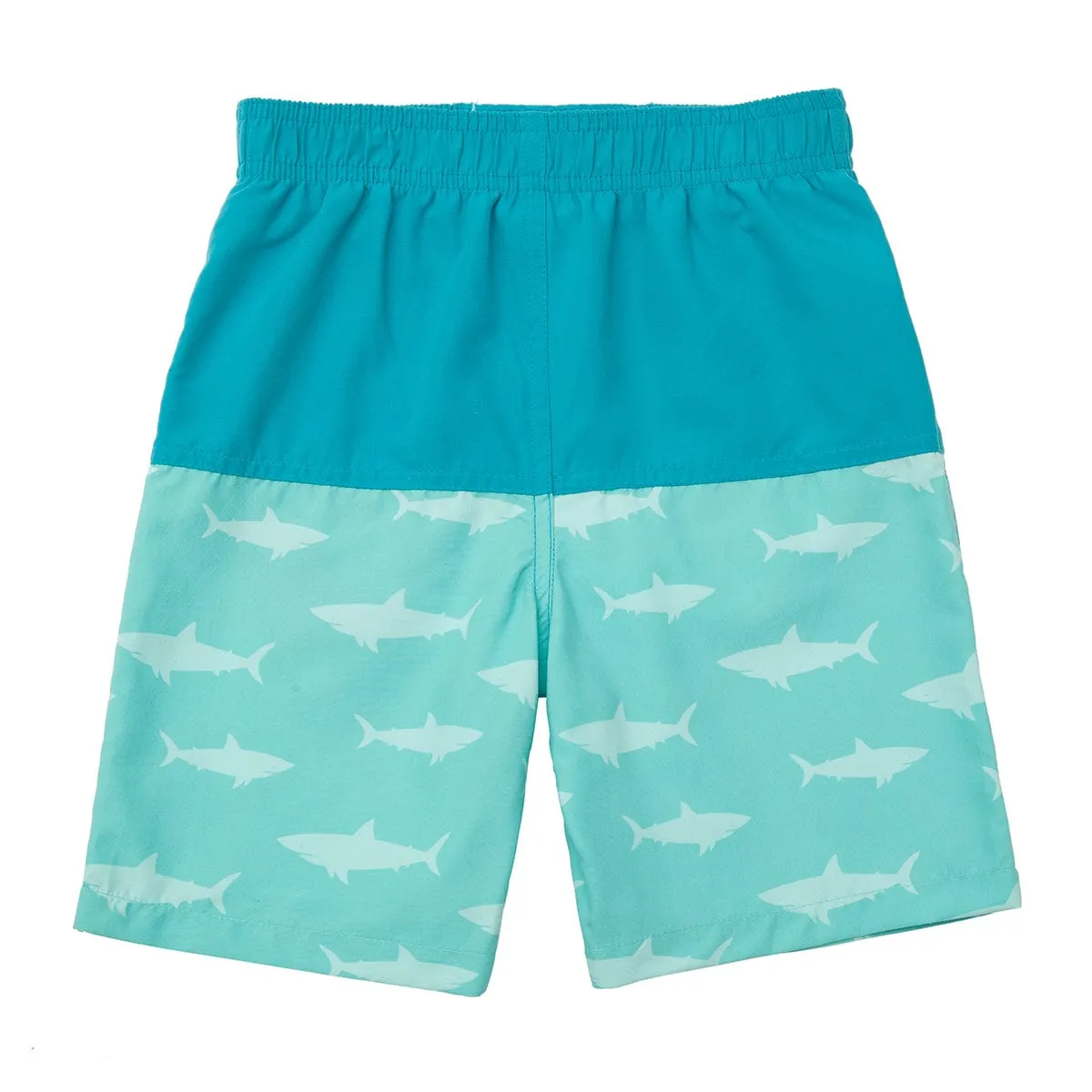 Toddler Boys' Mesh Lined Swim Trunks