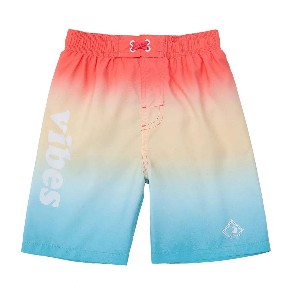Toddler Boys' Mesh Lined Swim Trunks