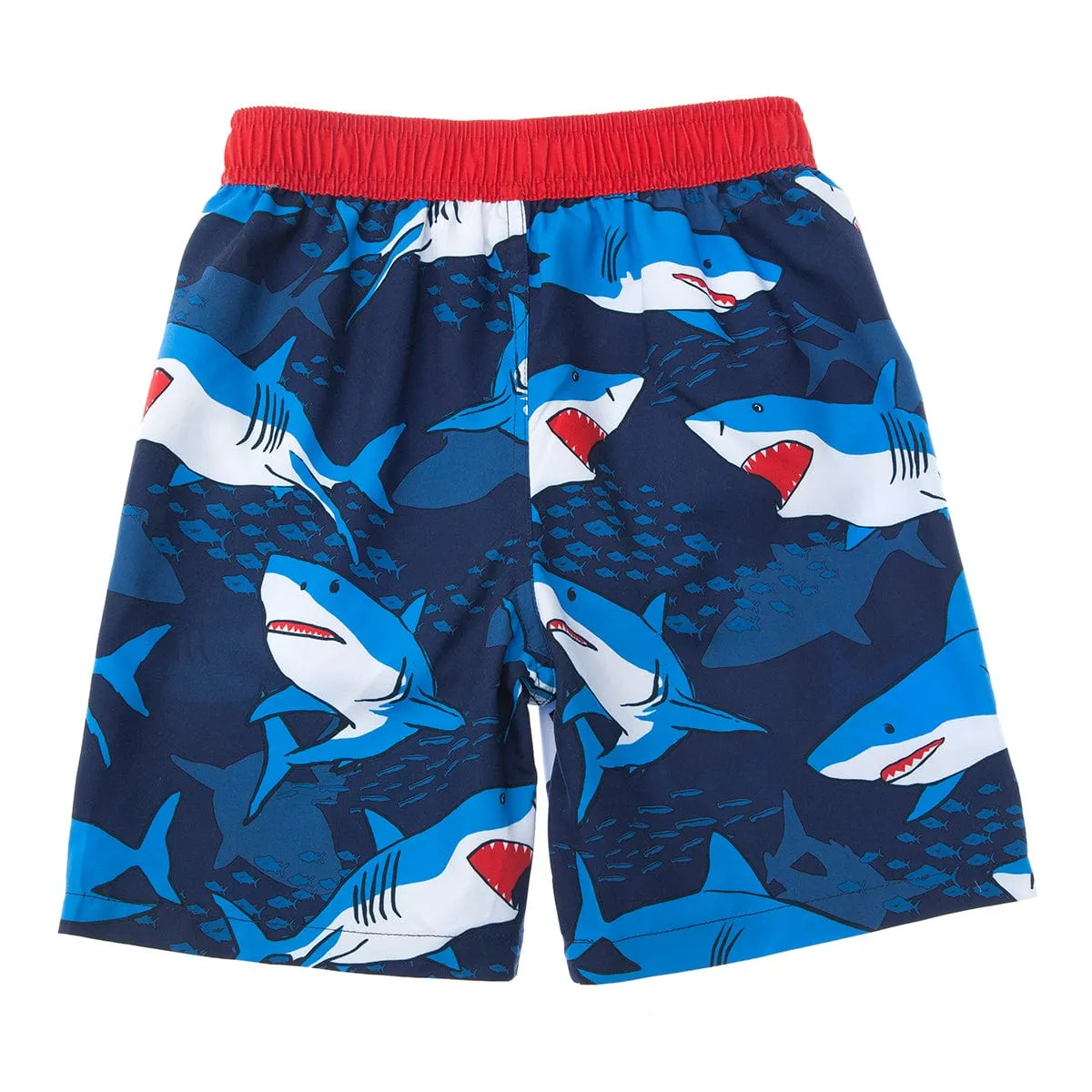 Toddler Boys' Mesh Lined Swim Trunks