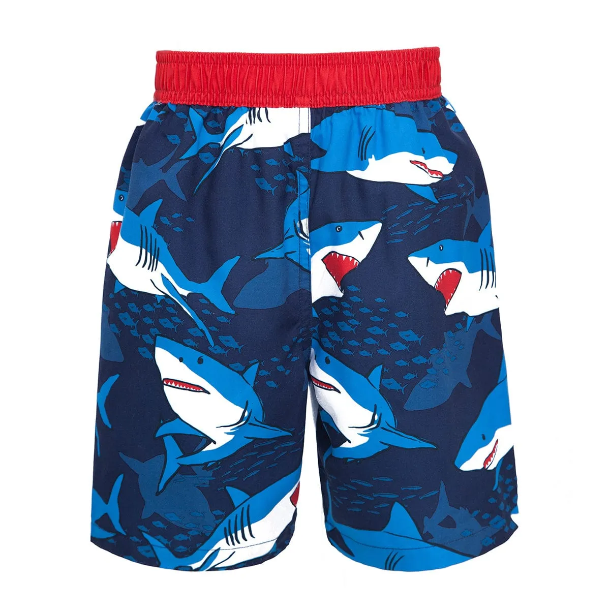 Toddler Boys' Mesh Lined Swim Trunks