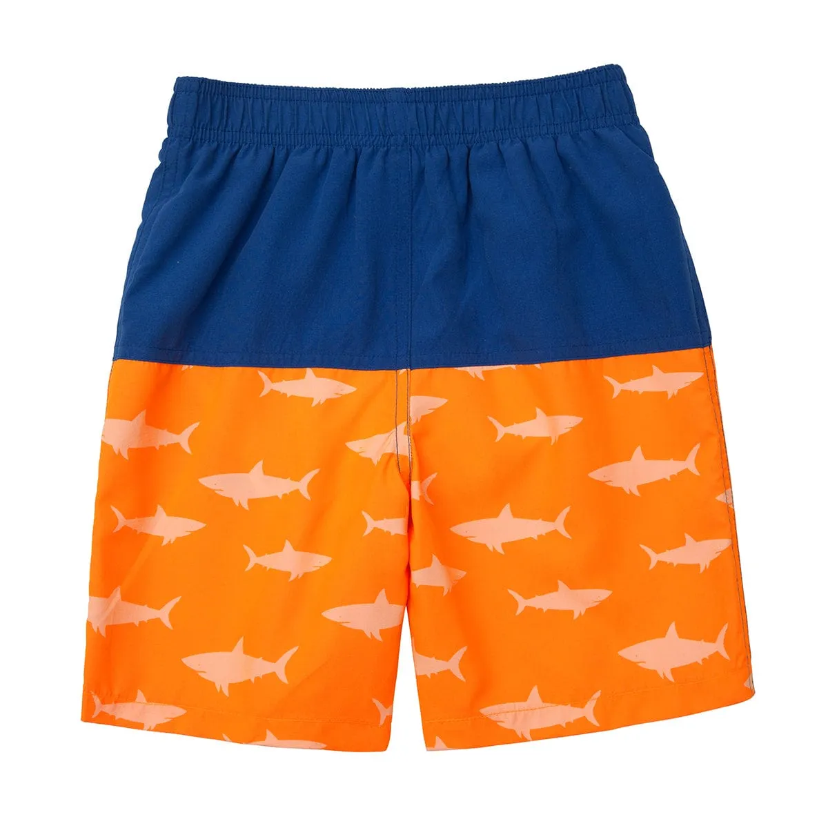 Toddler Boys' Mesh Lined Swim Trunks