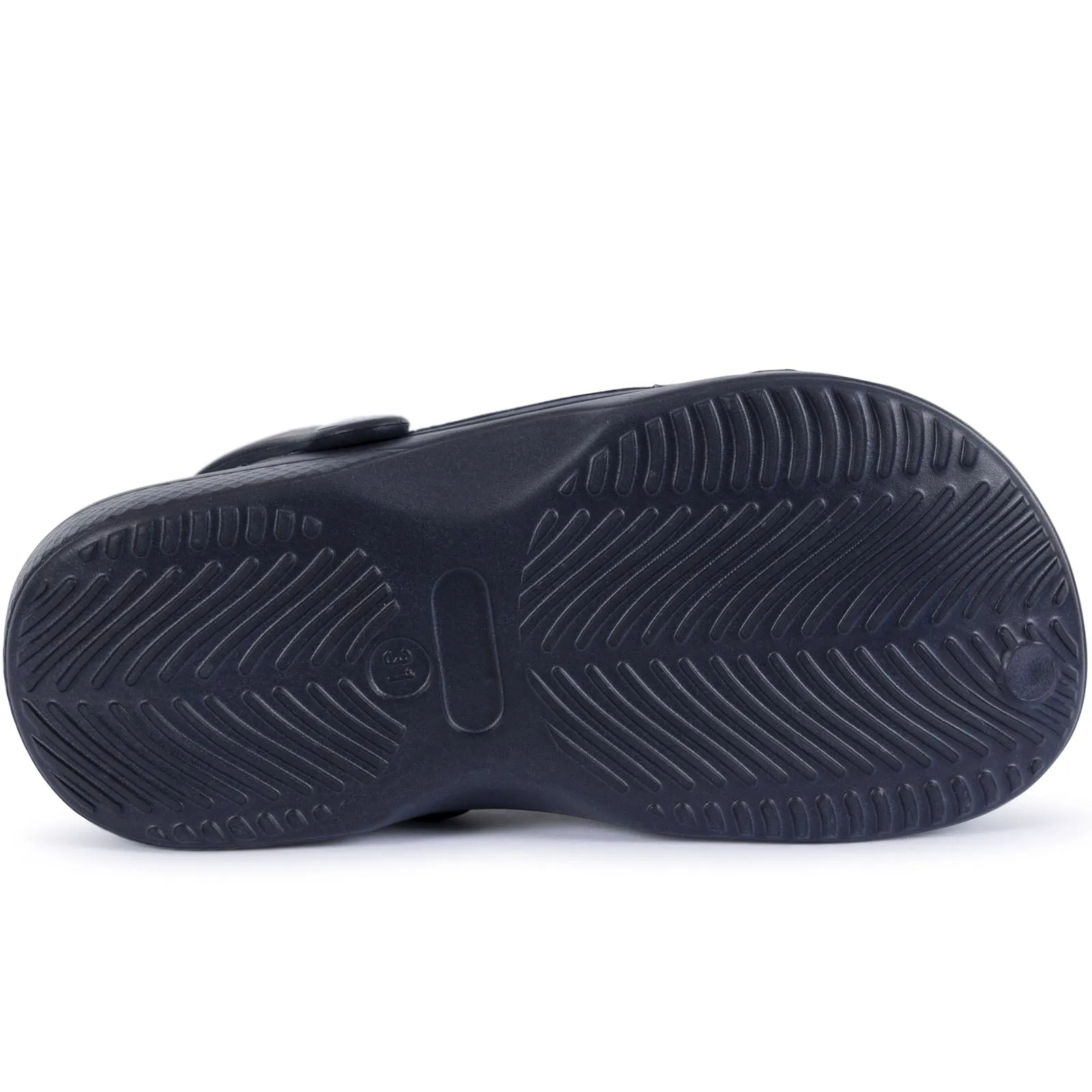 Trespass Kids Dip Slip On Moulder Sandals - Navy