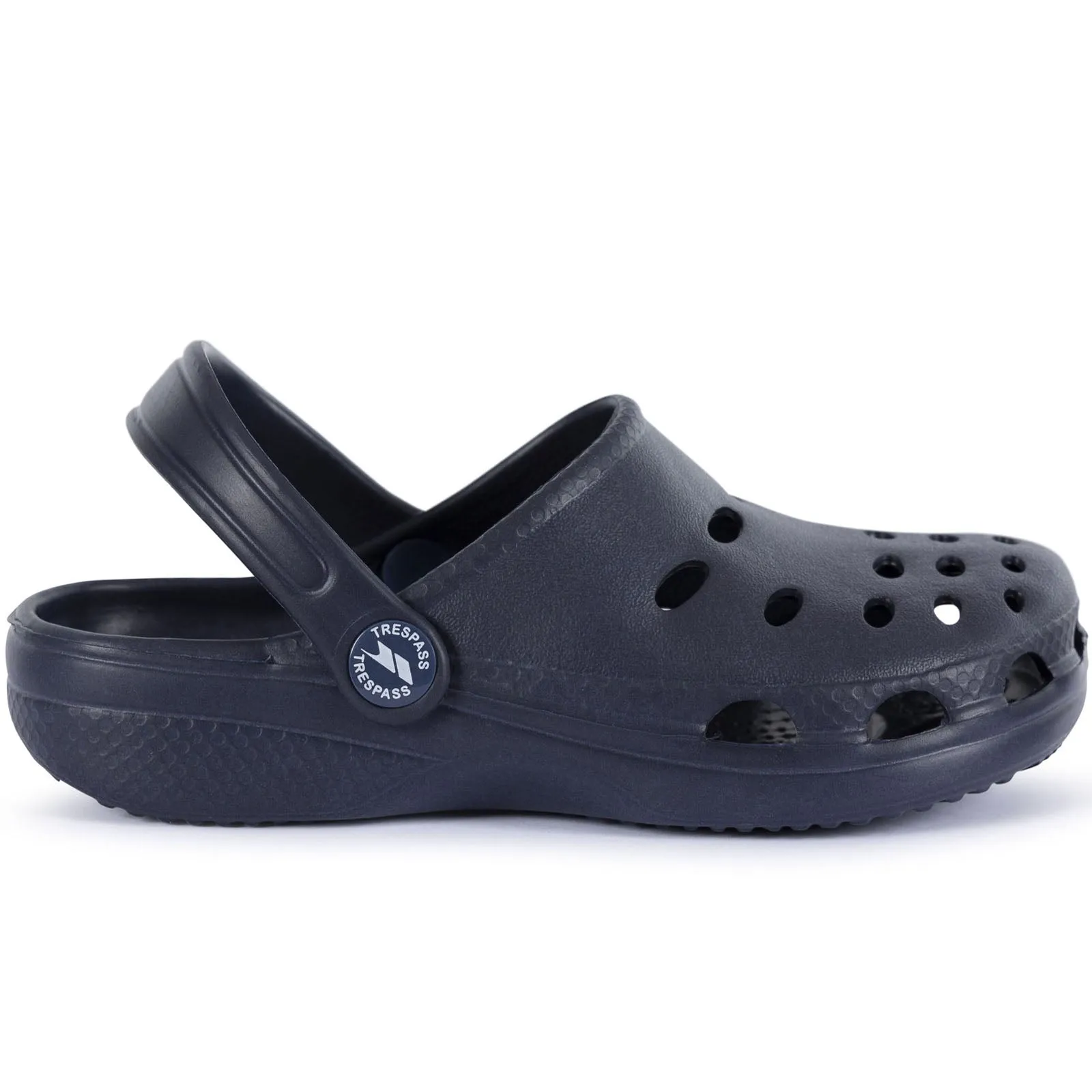 Trespass Kids Dip Slip On Moulder Sandals - Navy