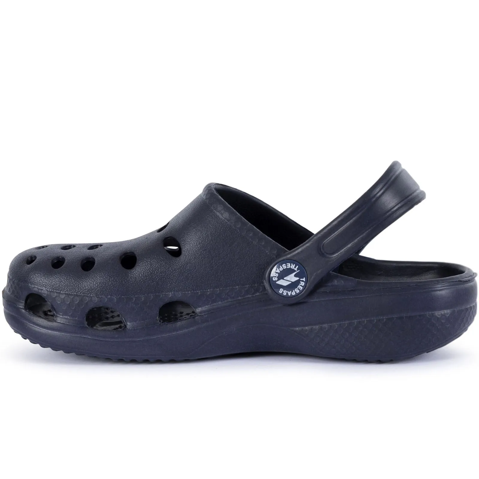 Trespass Kids Dip Slip On Moulder Sandals - Navy