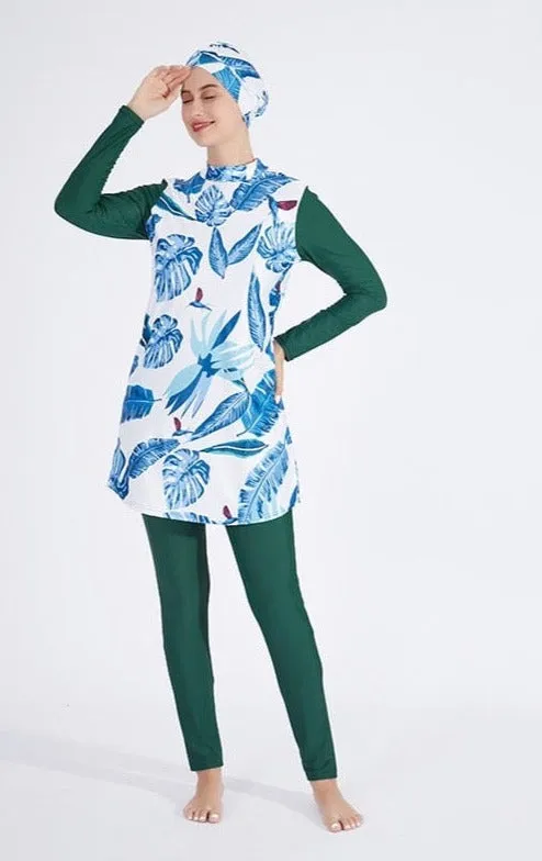 Tropical Leaves 3 or 4 Pieces