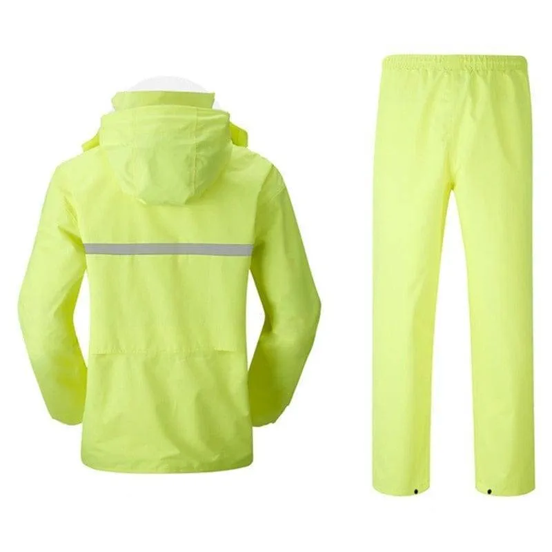 Unisex Split Raincoat Set for Hiking & Camping - Lightweight & Durable